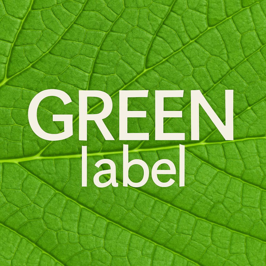green label